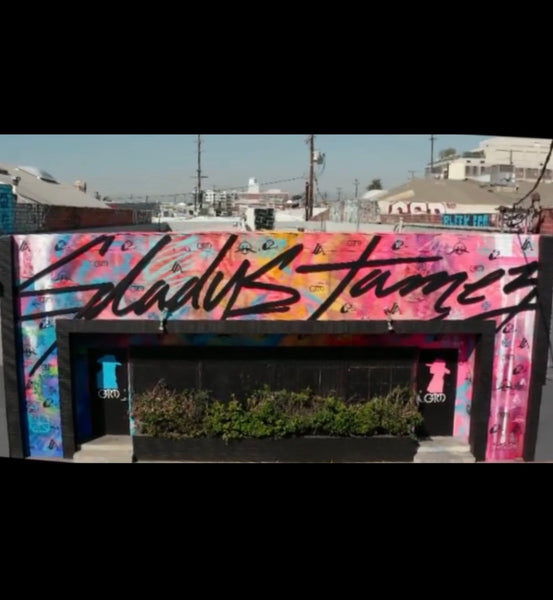 L.A. Arts District Storefront Mural Gladys Tamez